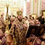 В КАНУН НЕДЕЛИ КРЕСТОПОКЛОННОЙ ЕПИСКОП КАЛЛИНИК СОВЕРШИЛ ВСЕНОЩНОЕ БДЕНИЕ В КАФЕДРАЛЬНОМ АЛЕКСАНДРО-НЕВСКОМ СОБОРЕ Г. СИМФЕРОПОЛЯ