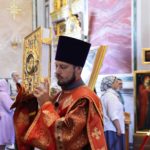 Митрополит Симферопольский и Крымский Лазарь возглавил Литургию в кафедральном Александро-Невском соборе  в праздник Происхождения Честных Древ Животворящего Креста Господня.