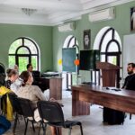 В Просветительском центре святителя Гурия Таврического прошло мероприятие, посвященное молодёжной неделе Тавриды "Владимир + Анна = Любовь, изменившая мир"