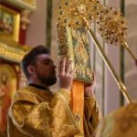 В КАНУН НЕДЕЛИ 13-Й ПО ПЯТИДЕСЯТНИЦЕ, ПРЕОСВЯЩЕННЕЙШИЙ ЕПИСКОП НЕСТОР СОВЕРШИЛ ВСЕНОЩНОЕ БДЕНИЕ В АЛЕКСАНДРО-НЕВСКОМ КАФЕДРАЛЬНОМ СОБОРЕ Г. СИМФЕРОПОЛЯ.
