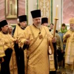 Митрополит Симферопольский и Крымский Тихон возглавил всенощное бдение в кафедральном соборе святого благоверного князя Александра Невского г. Симферополя в канун  дня памяти Корсунской иконы Божией Матери.