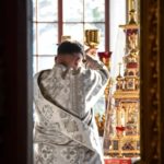 БОЖЕСТВЕННАЯ ЛИТУРГИЯ В НЕДЕЛЮ 31-Ю ПО ПЯТИДЕСЯТНИЦЕ, ПО БОГОЯВЛЕНИИ В КАФЕДРАЛЬНОМ СОБОРЕ СВЯТОГО БЛАГОВЕРНОГО КНЯЗЯ АЛЕКСАНДРА НЕВСКОГО.