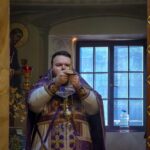 Литургия Преждеосвященных Даров в нижнем храме Александро-Невского кафедрального собора в день празднования первого (IV) и второго (452) обретения главы Иоанна Предтечи