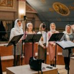 Литургия в праздник Сретения Господня в кафедральном соборе святого благоверного князя Александра Невского.