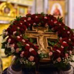 Всенощное бдение в канун Недели 3-й Крестопоклонной в кафедральном Александро-Невском соборе.