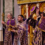 Богослужение в субботу 4-й седмицы Великого поста в кафедральном Александро-Невском соборе.