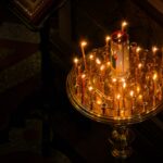 Богослужение в канун Недели 1-й Великого поста, Торжества Православия в кафедральном Александро-Невском соборе.