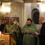 Божественная литургия в Александро-Невском кафедральном соборе в памяти преподобного Сергия, игумена Радонежского, всея России чудотворца