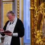 Богослужение  в канун Недели 7-й по Пасхе, святых отцев I Вселенского в кафедральном Александро-Невском соборе