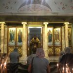Божественная литургия в нижнем храме имени св.Гурия Таврического в день памяти ветхозаветного святого пророка Илии.