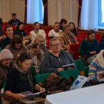 Очередные занятия с учащимися библейско-богословских курсов в актовом зале здания Симферопольской и Крымской епархии