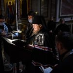 МИТРОПОЛИТ СИМФЕРОПОЛЬСКИЙ И КРЫМСКИЙ ЛАЗАРЬ В ПЕРВЫЙ ДЕНЬ ВЕЛИКОГО ПОСТА СОВЕРШИЛ ЧТЕНИЕ ПОКАЯННОГО КАНОНА В СОБОРЕ СВЯТОГО БЛАГОВЕРНОГО КНЯЗЯ АЛЕКСАНДРА НЕВСКОГО В Г.СИМФЕРОПОЛЯ.