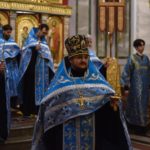 Всенощное бдение в канун праздника Введения во храм Пресвятой Владычицы нашей Богородицы и Приснодевы Марии.
