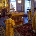 Литургия в Неделю 8-ю по Пятидесятнице в кафедральном соборе святого благоверного князя Александра Невского
