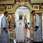В НЕДЕЛЮ 9-Ю ПО ПЯТИДЕСЯТНИЦЕ, ЕПИСКОП БАХЧИСАРАЙСКИЙ КАЛЛИНИК ВОЗГЛАВИЛ БОЖЕСТВЕННУЮ ЛИТУРГИЮ В АЛЕКСАНДРО-НЕВСКОМ КАФЕДРАЛЬНОМ СОБОРЕ Г. СИМФЕРОПОЛЯ