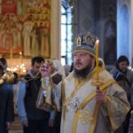 Преосвященный Каллиник, епископ Бахчисарайский совершил всенощное бдение в кафедральном соборе святого благоверного князя Александра Невского г. Симферополя в канун праздника Покрова Пресвятой Владычицы нашей Богородицы и Приснодевы Марии.