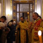 Богослужение в канун Недели 23-й по Пятидесятнице в кафедральном Александро-Невском соборе