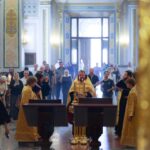 Воскресные богослужения в Неделю 7-ю по Пятидесятнице в Александро-Невском кафедральном соборе