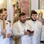В КАНУН ПРАЗДНИКА ПРЕОБРАЖЕНИЯ ГОСПОДНЯ ЕПИСКОП БАХЧИСАРАЙСКИЙ КАЛЛИНИК СОВЕРШИЛ ВСЕНОЩНОЕ БДЕНИЕ  В КАФЕДРАЛЬНОМ АЛЕКСАНДРО-НЕВСКОМ СОБОРЕ Г. СИМФЕРОПОЛЯ