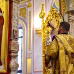 Всенощное бдение в канун Недели 7-ой по Пятидесятнице, праздника Рождества святителя Николая Чудотворца в кафедральном Александро-Невском соборе