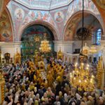 Праздничные богослужения в день памяти святителя Луки, архиепископа Симферопольского и Крымского в Свято-Троицком женском монастыре г. Симферополя.