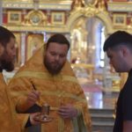 Всенощное бдение в канун Недели 9-й, по Пятидесятнице в кафедральном Александро-Невском соборе.