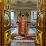 Литургия  в день памяти святителя Луки исповедника, архиепископа Симферопольского в кафедральном Александро-Невском соборе.