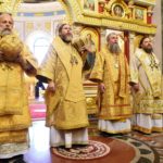 Митрополит Симферопольский и Крымский Тихон возглавил Божественную литургию в кафедральном Александро-Невском соборе г. Симферополя в день памяти Корсунской иконы Божией Материй.