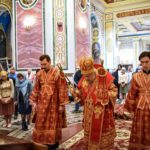 В НЕДЕЛЮ 4-Ю ПО ПАСХЕ, О РАССЛАБЛЕННОМ, ЕПИСКОП ЯЛТИНСКИЙ НЕСТОР СОВЕРШИЛ БОЖЕСТВЕННУЮ ЛИТУРГИЮ В АЛЕКСАНДРО-НЕВСКОМ КАФЕДРАЛЬНОМ СОБОРЕ Г.СИМФЕРОПОЛЯ