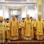 Митрополит Симферопольский и Крымский Тихон возглавил Божественную литургию в кафедральном Александро-Невском соборе г. Симферополя в день памяти Корсунской иконы Божией Материй.
