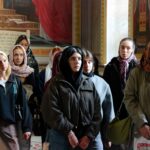 Учащиеся Таврического колледжа при КФУ им. Вернадского посетили Александро‑Невский кафедральный собор в Симферополе