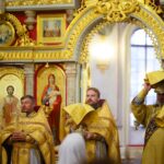 Воскресные богослужения в Александро-Невском кафедральном соборе в Неделю 10-ю по Пятидесятнице, день памяти великомученика и целителя Пантелеимона