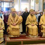 Митрополит Симферопольский и Крымский Тихон возглавил Божественную литургию в кафедральном Александро-Невском соборе г. Симферополя в день памяти Корсунской иконы Божией Материй.