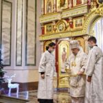 В ПРАЗДНИК КРЕЩЕНИЯ ГОСПОДНЯ МИТРОПОЛИТ СИМФЕРОПОЛЬСКИЙ И КРЫМСКИЙ ЛАЗАРЬ ВОЗГЛАВИЛ БОЖЕСТВЕННУЮ ЛИТУРГИЮ В СВЯТО-АЛЕКСАНДРО-НЕВСКОМ КАФЕДРАЛЬНОМ СОБОРЕ Г. СИМФЕРОПОЛЯ.