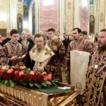 В канун Недели Крестопоклонной Митрополит Лазарь совершил всенощное бдение в кафедральном  Александро-Невском соборе г. Симферополя.