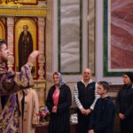 Литургия в Неделю Торжества Православия в кафедральном соборе святого благоверного князя Александра Невского.