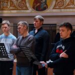 Богослужение в канун Недели 1-й Великого поста, Торжества Православия в кафедральном Александро-Невском соборе.