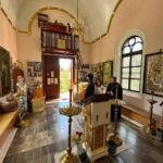 Благочинный Симферопольского городского церковного округа  посетил храм-памятник святой равноапостольной Марии Магдалины расположен на Симферопольском братском кладбище русских воинов, павших во время Крымской войны 1853–1856 гг
