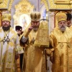 Митрополит Симферопольский и Крымский Тихон возглавил всенощное бдение в кафедральном соборе святого благоверного князя Александра Невского г. Симферополя в канун  дня памяти Корсунской иконы Божией Матери.
