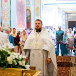 Литургия в кафедральном Александро-Невском соборе в день празднования Вознесения Господня