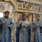 Всенощное бдение в кафедральном Александро-Невском соборе г. Симферополя в канун Недели 12-й по Пятидесятнице.