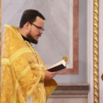 Архиерейское богослужение в Неделю 9-ю по Пятидесятнице в кафедральном Александро-Невском соборе г. Симферополя.