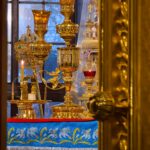 Праздничные богослужения в день празднования Введения во храм Пресвятой Богородицы, в кафедральном соборе святого благоверного князя Александра Невского