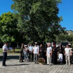 В День памяти жертв депортации армян, болгар, греков,проживающих на территории полуострова прошла церемония возложения цветов к мемориальному памятнику