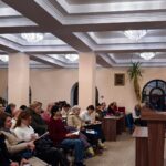 В Просветительском центре имени св. Гурия Таврического прошли первые занятия с учащимися библейско-богословских курсов