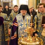 В КАНУН ПРАЗДНИКА ВВЕДЕНИЯ ВО ХРАМ ПРЕСВЯТОЙ БОГОРОДИЦЫ ЕПИСКОП ЯЛТИНСКИЙ НЕСТОР СОВЕРШИЛ ВСЕНОЩНОЕ БДЕНИЕ В КАФЕДРАЛЬНОМ АЛЕКСАНДРО-НЕВСКОМ СОБОРЕ Г. СИМФЕРОПОЛЯ.