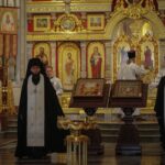 Воскресные богослужения в Александро-Невском кафедральном соборе в Неделю 11-ю по Пятидесятнице