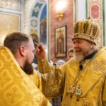 Митрополит Симферопольский и Крымский Тихон совершил Всенощное бдение в кафедральном Александро-Невском соборе