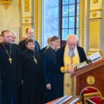 В Симферополе прошла исповедь духовенства Симферопольского городского церковного округа в канун перенесения мощей святого благоверного великого князя Александра Невского.