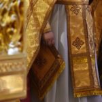 Высокопреосвященнейший Митрополит Лазарь возглавил Божественную литургию в кафедральном соборе святого благоверного князя Александра Невского г. Симферополя.